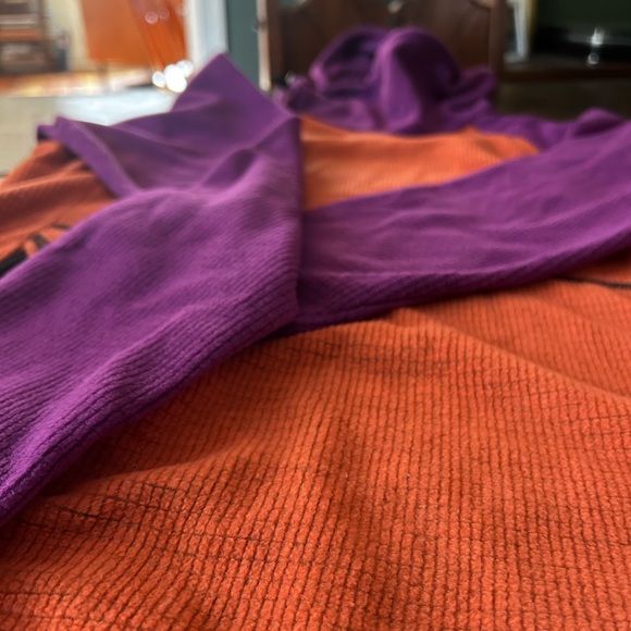 Melanzana Fleece Microgrid Pullover - Picture 6 of 7